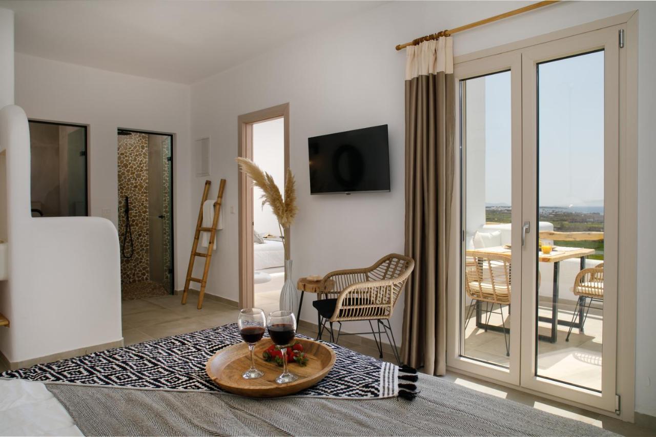 Naxos Earth Suites Mikri Vigla Exterior foto